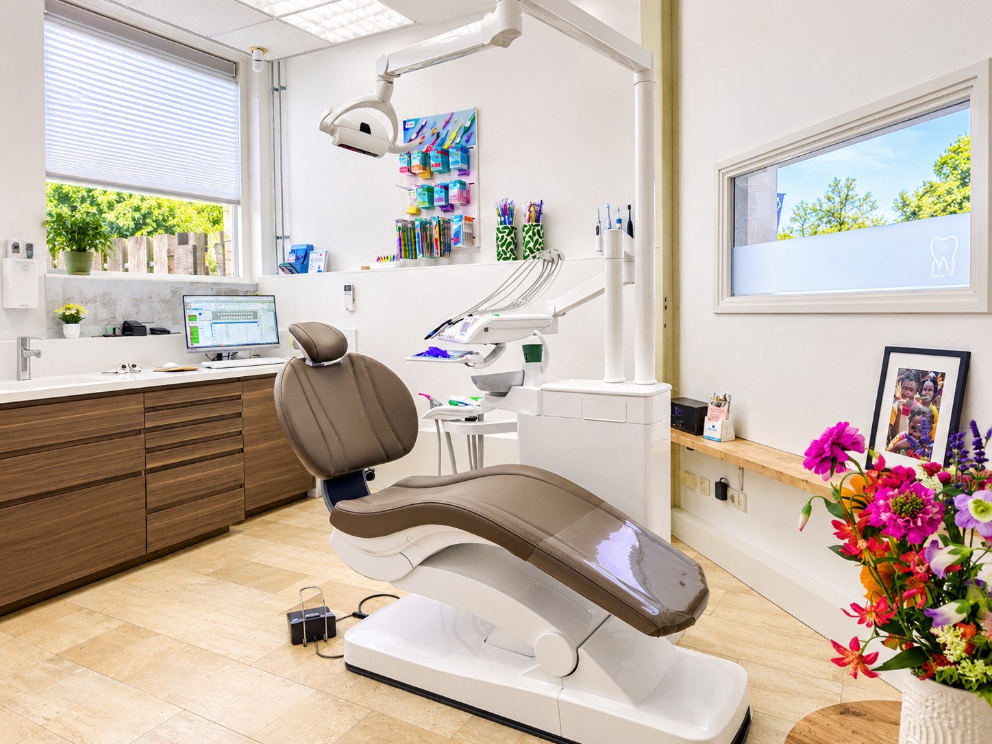 De mondhygiënepraktijk aan de Timpweg 28 in Groningen